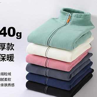 1009款高档双面穿抓绒衣绒衣